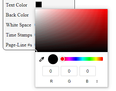 Chrome / Edge Color Picker